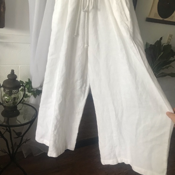 NWOT Anthropologie Cloth and Stone Linen Jumpsuit - Picture 5 of 8